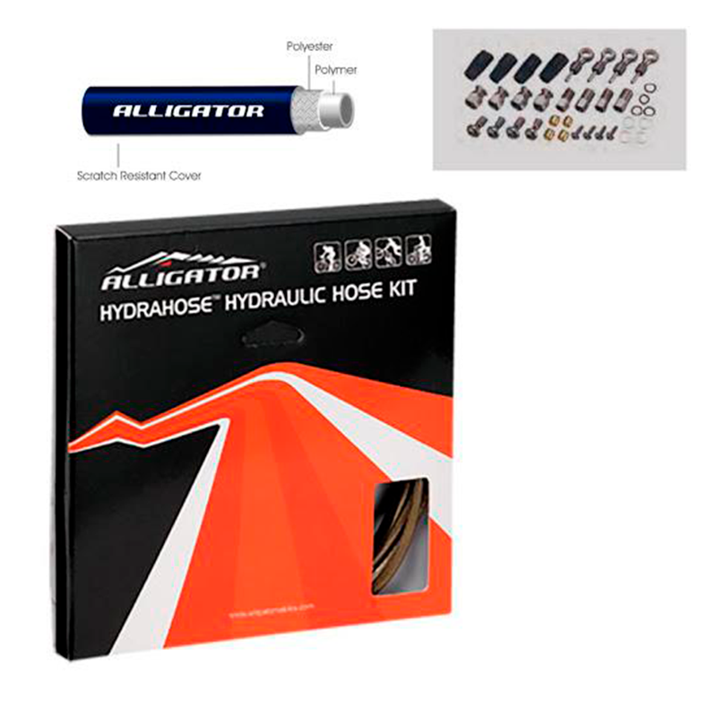 Kit Alligator Tub Hidr Ultimate 5Mm Shimano Negra