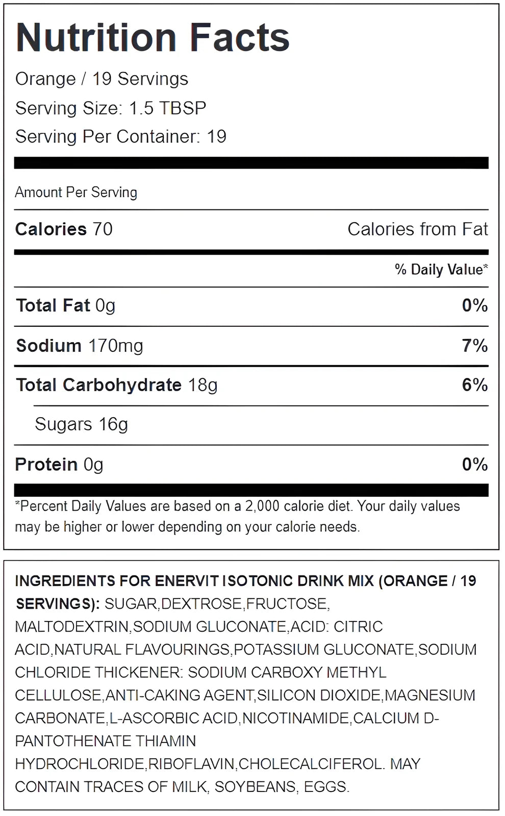 Enervit Isotonic Drink