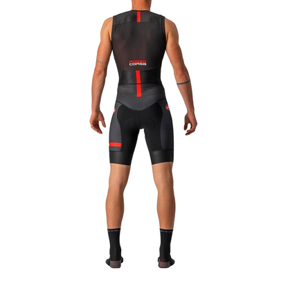 Trisuit 2 Castelli Part Free San Remo Manga Corta