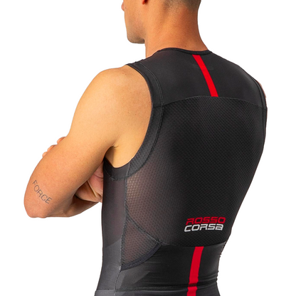 Trisuit 2 Castelli Part Free San Remo Manga Corta