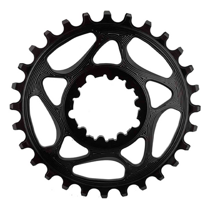 Coronilla Absolute Black Oval Sram Offset 6Mm