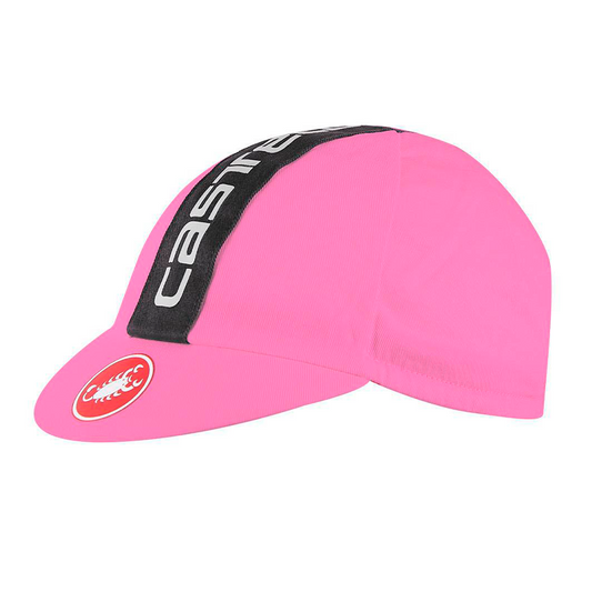 Gorra Castelli Retro 3 Giro Pink/Black